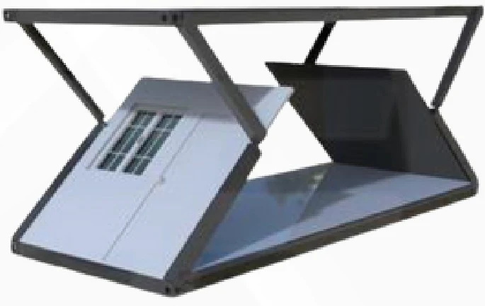 Economic Z-Folding Container House 14 m²